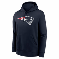 Drake Maye New England Patriots Player Name & Number Fleece Hoodie - Navy Hoodies