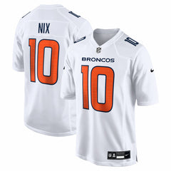 Bo Nix Denver Broncos Tundra Fashion Game Jersey - White Jerseys