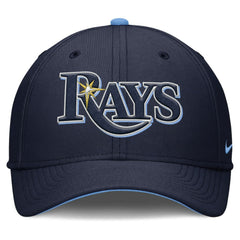Tampa Bay Rays Nike Primetime Rise Dri-FIT Flex Hat - Navy Hats