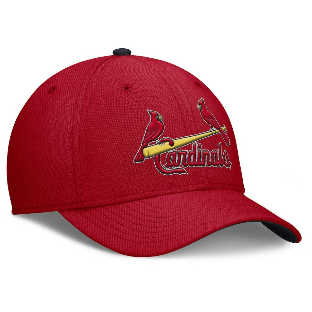 St. Louis Cardinals Nike Primetime Rise Dri-FIT Flex Hat - Red Hats