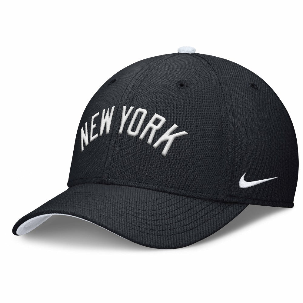 New York Yankees Nike Primetime Rise Dri-FIT Flex Hat - Navy Hats