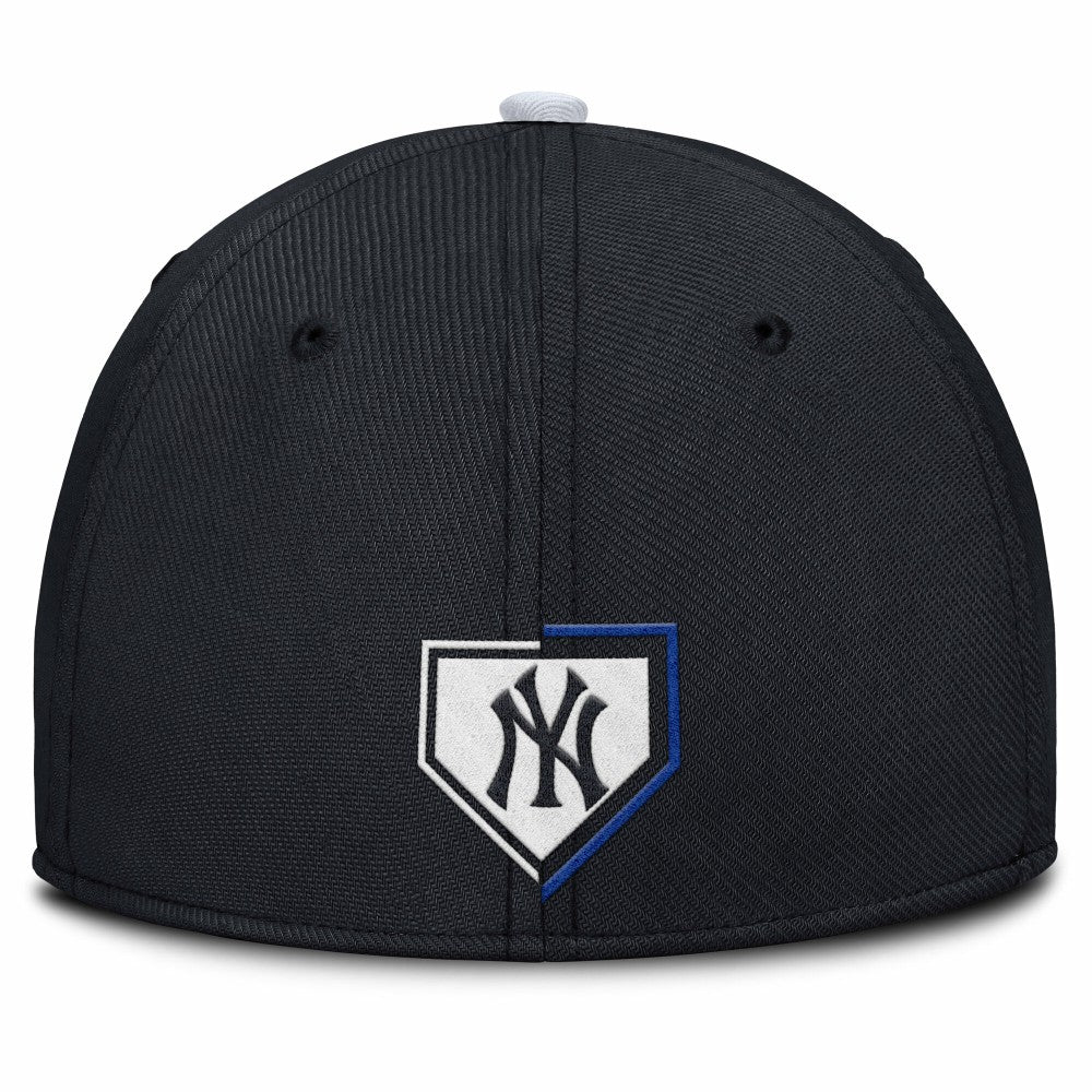 New York Yankees Nike Primetime Rise Dri-FIT Flex Hat - Navy Hats