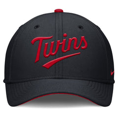 Minnesota Twins Nike Primetime Rise Dri-FIT Flex Hat - Navy Hats