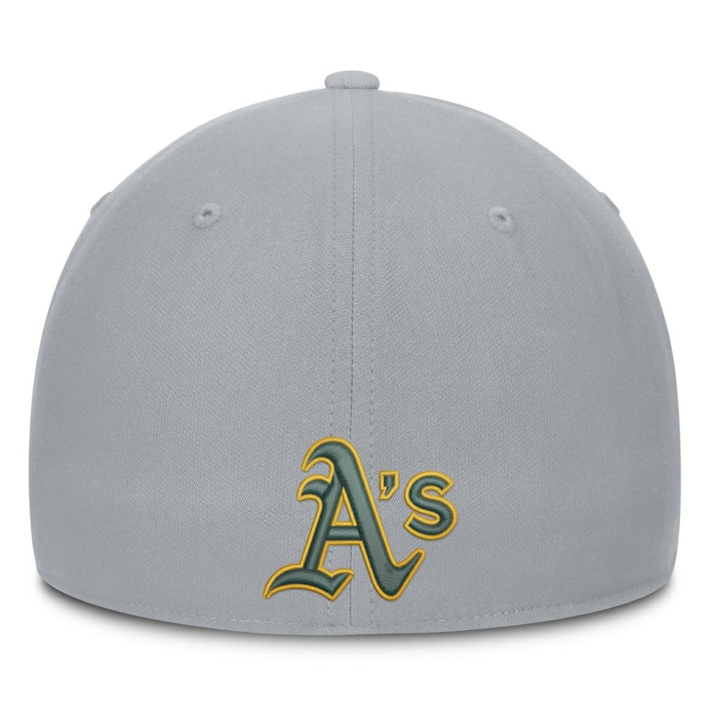 Athletics Nike Primetime Rise Dri-FIT Flex Hat - Gray Hats