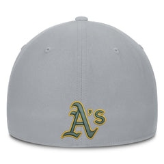 Athletics Nike Primetime Rise Dri-FIT Flex Hat - Gray Hats
