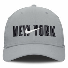 New York Yankees Nike Primetime Rise Dri-FIT Flex Hat - Gray Hats