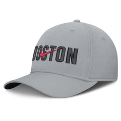 Boston Red Sox Nike Primetime Rise Dri-FIT Flex Hat - Gray Hats
