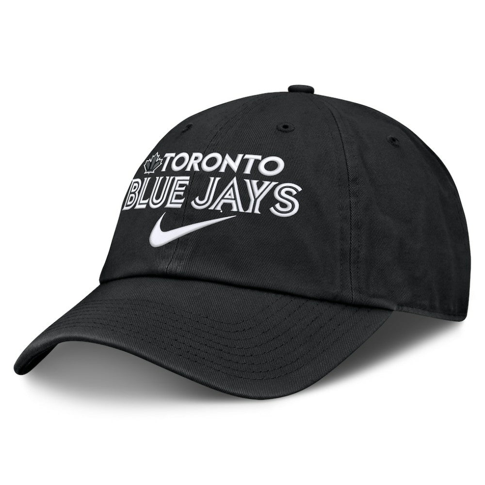 Toronto Blue Jays Nike Primetime Club Adjustable Hat - Black Hats