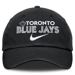 Toronto Blue Jays Nike Primetime Club Adjustable Hat - Black Hats