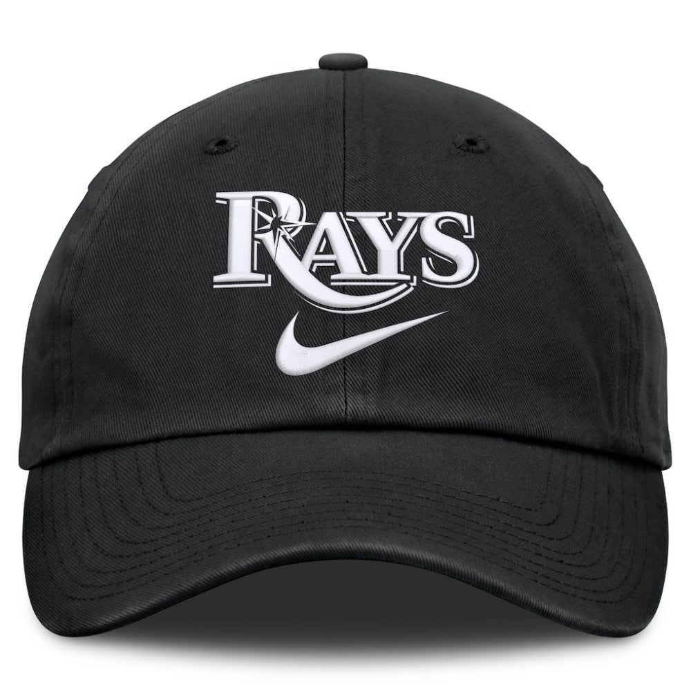 Tampa Bay Rays Nike Primetime Club Adjustable Hat - Black Hats