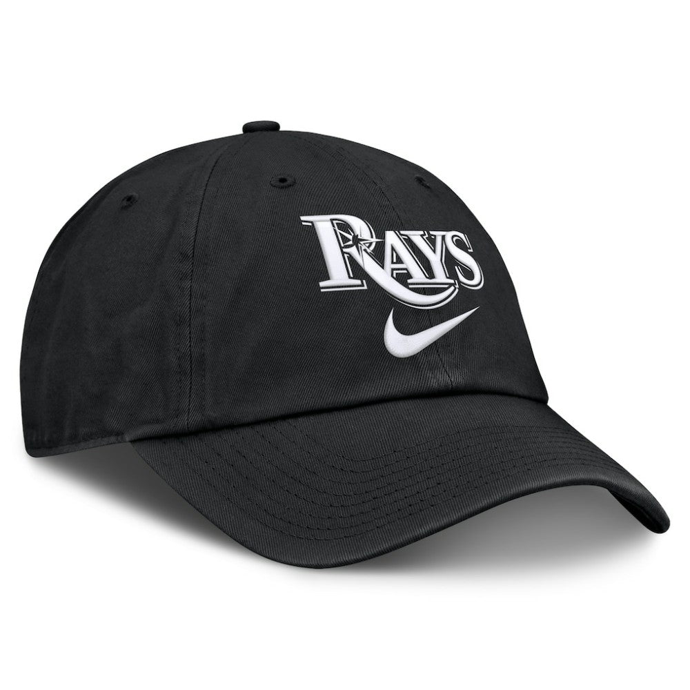 Tampa Bay Rays Nike Primetime Club Adjustable Hat - Black Hats