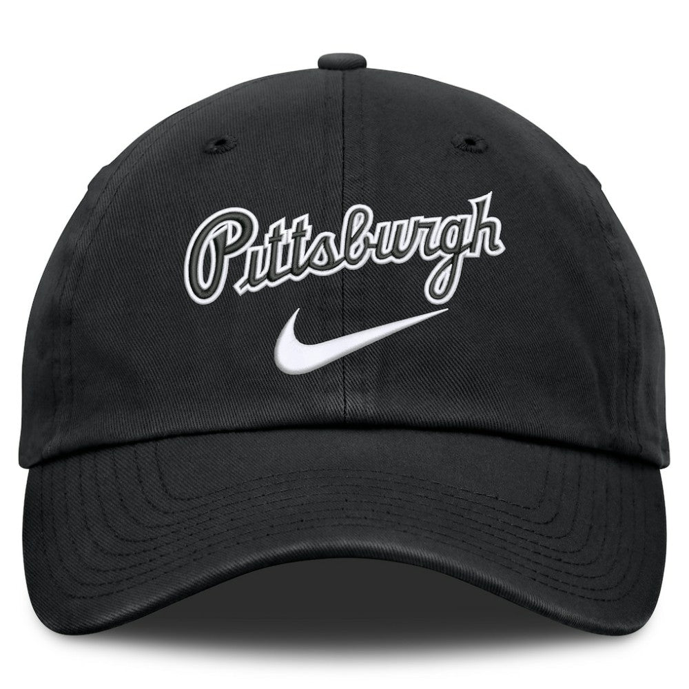 Pittsburgh Pirates Nike Primetime Club Adjustable Hat - Black Hats