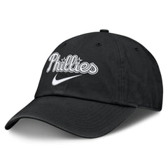 Philadelphia Phillies Nike Primetime Club Adjustable Hat - Black Hats