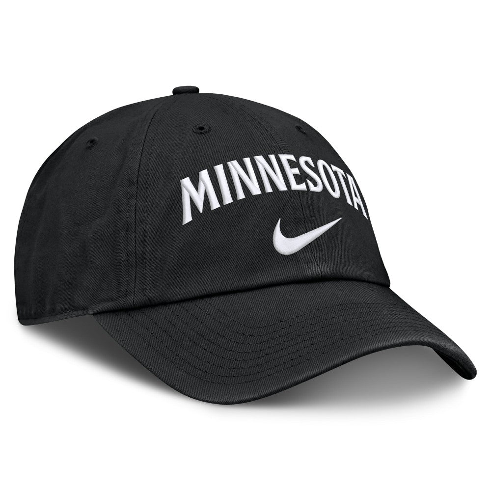 Minnesota Twins Nike Primetime Club Adjustable Hat - Black Hats