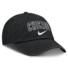 Chicago Cubs Nike Primetime Club Adjustable Hat - Black Hats