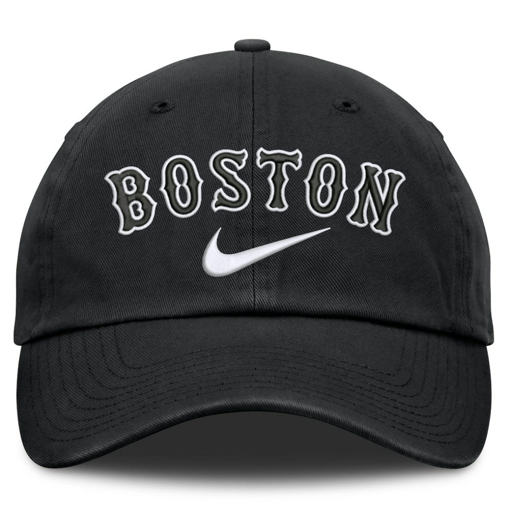 Boston Red Sox Nike Primetime Club Adjustable Hat - Black Hats