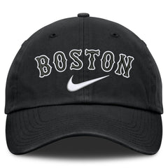 Boston Red Sox Nike Primetime Club Adjustable Hat - Black Hats