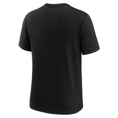 Saquon Barkley Philadelphia Eagles Player Graphic T-Shirt - Heather Black T-shirts