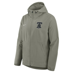 Philadelphia Phillies Nike Unlimited Packable Full-Zip Hooded Jacket - Olive Jackets