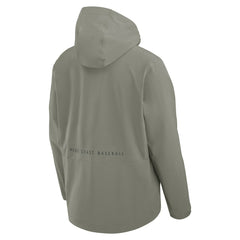 Los Angeles Dodgers Nike Unlimited Packable Full-Zip Hooded Jacket - Olive Jackets