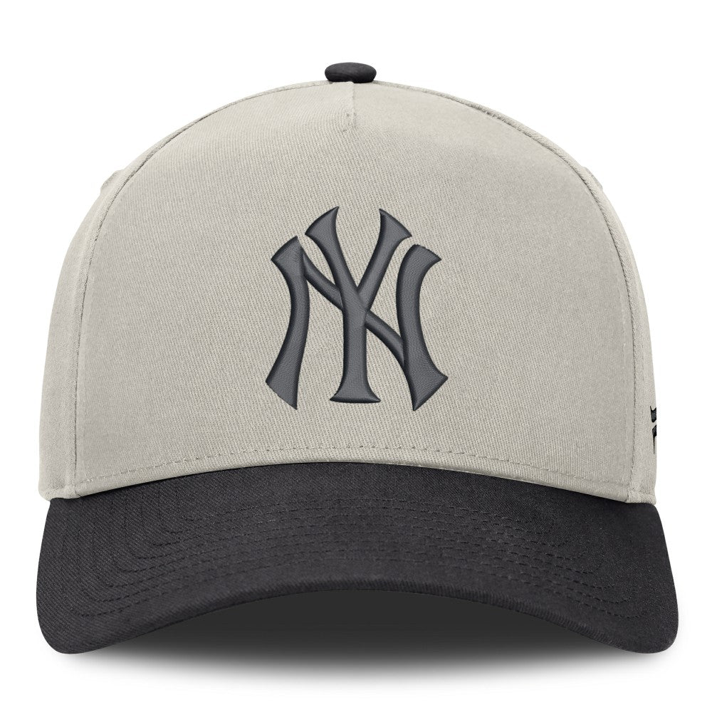 New York Yankees Fanatics Wonder A-Frame Adjustable Hat - Stone/Graphite Hats