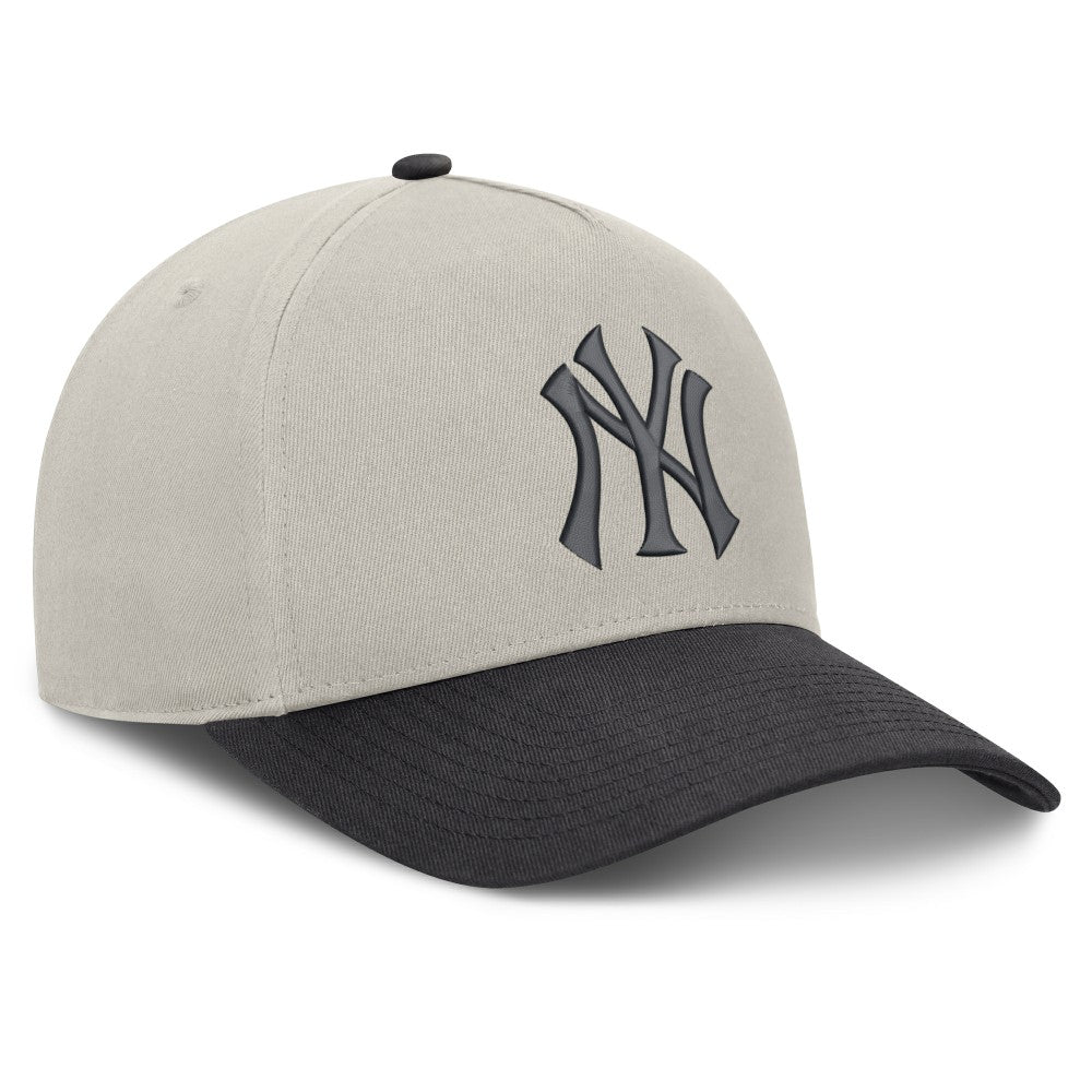 New York Yankees Fanatics Wonder A-Frame Adjustable Hat - Stone/Graphite Hats