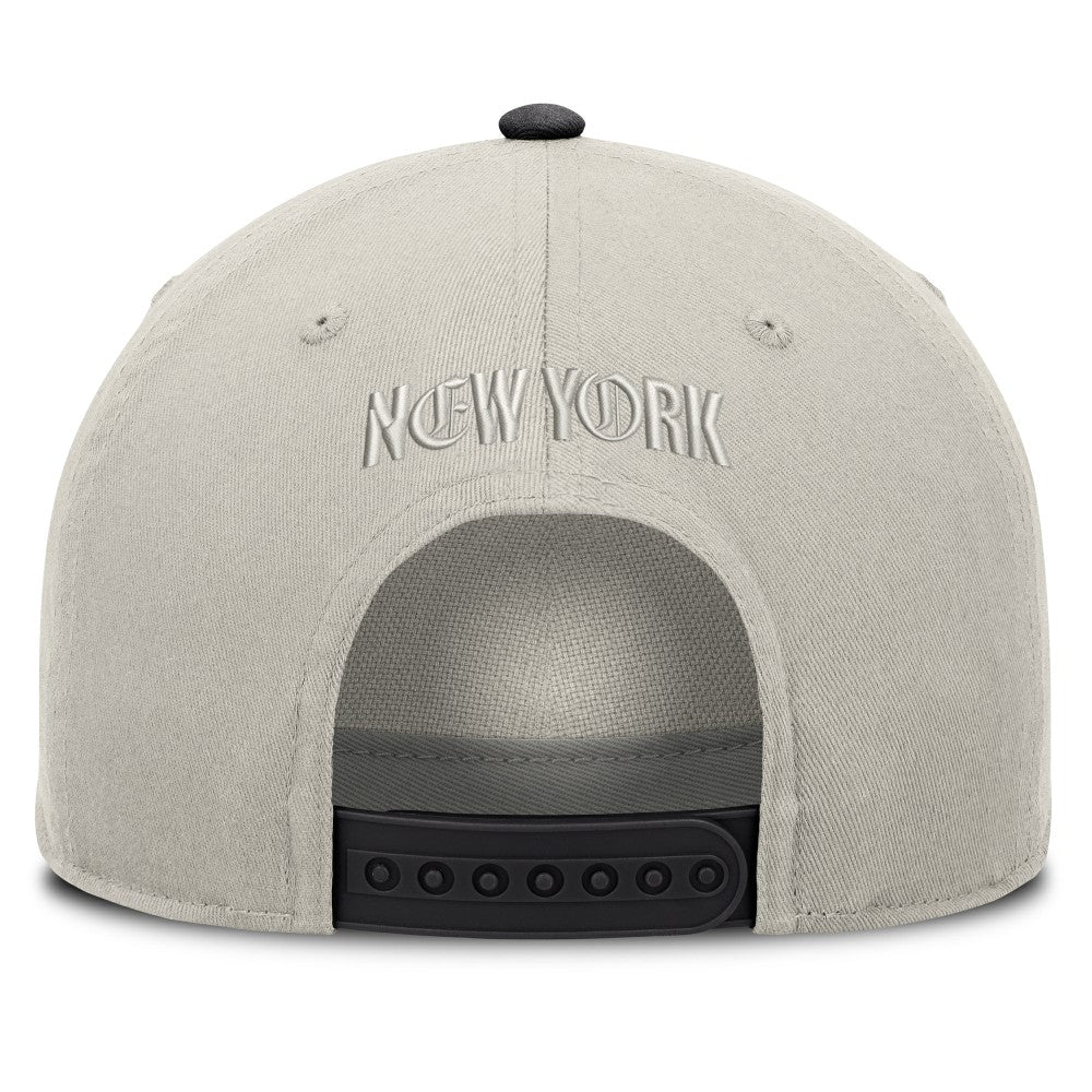 New York Yankees Fanatics Wonder A-Frame Adjustable Hat - Stone/Graphite Hats