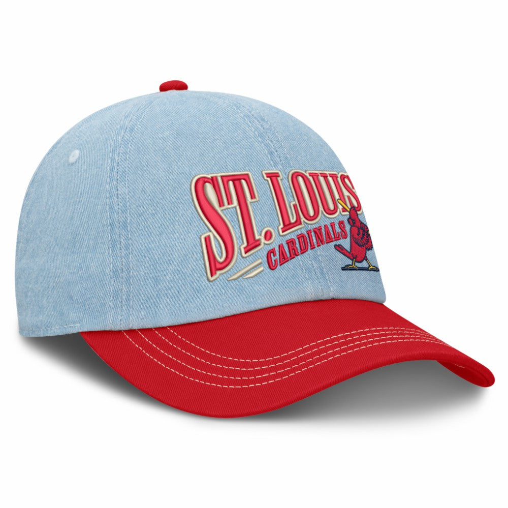 St. Louis Cardinals Fanatics Retire Adjustable Hat - Denim Hats