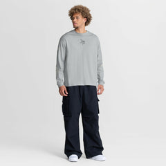 Minnesota Vikings Oversized Type Play Long Sleeve T-Shirt - Gray T-shirts