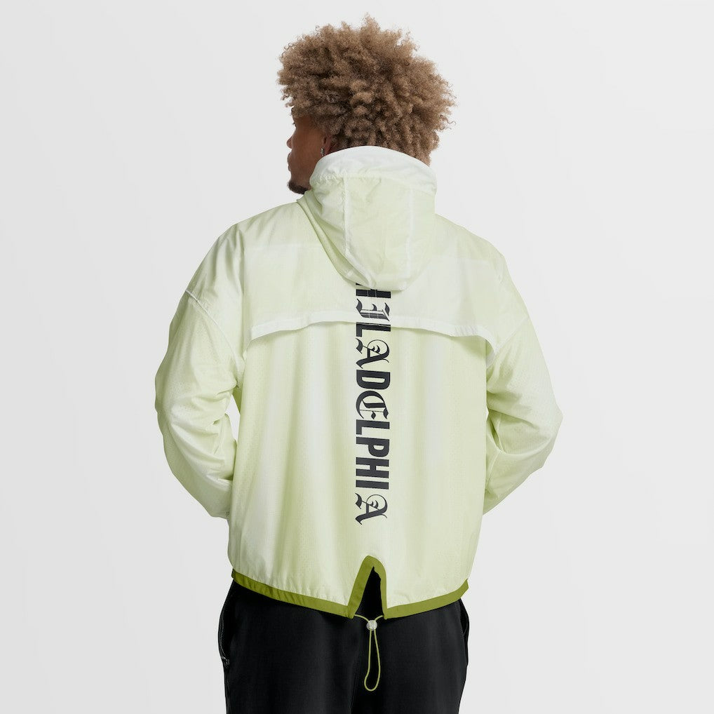 Philadelphia Eagles Type Play Down Full-Zip Jacket - White Jackets