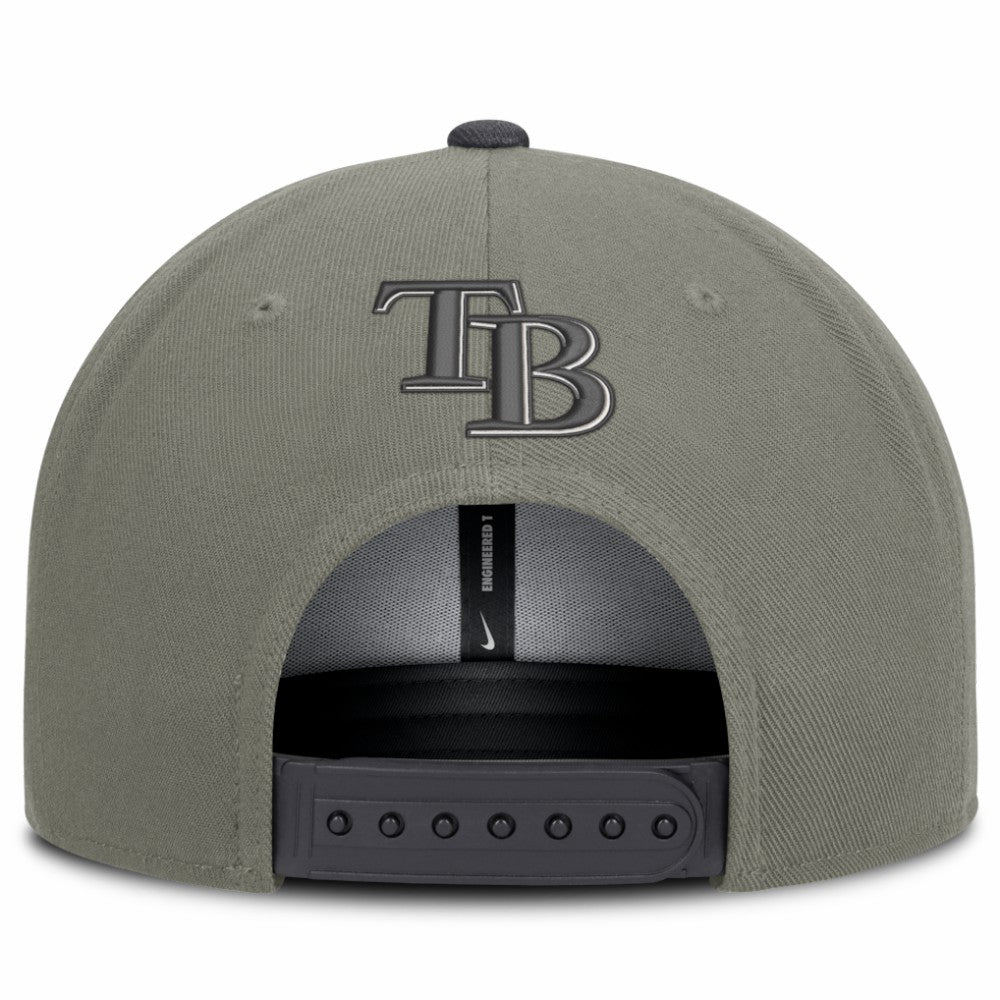Tampa Bay Rays Nike Pro Dri-FIT Snapback Hat - Olive Hats