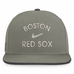 Boston Red Sox Nike Pro Dri-FIT Snapback Hat - Olive Hats