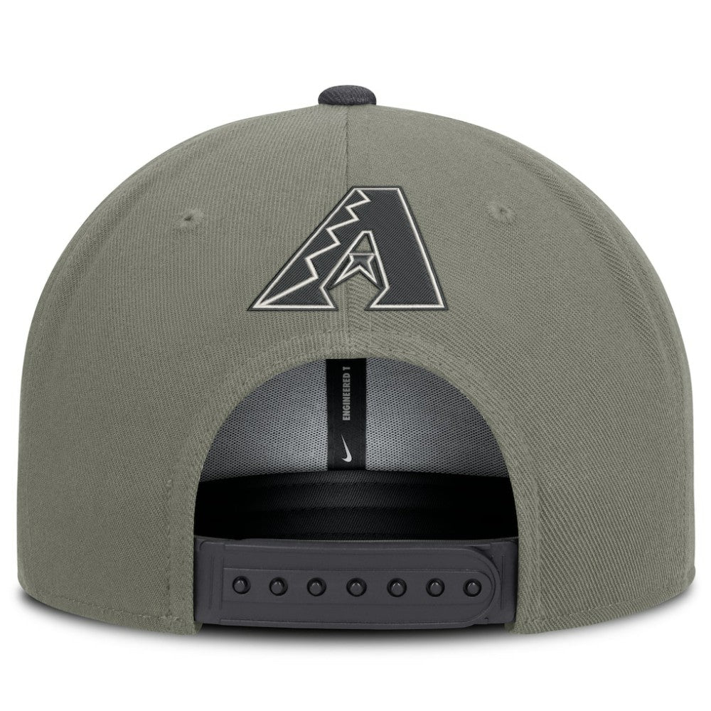 Arizona Diamondbacks Nike Pro Dri-FIT Snapback Hat - Olive Hats
