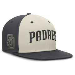 San Diego Padres Nike Dri-FIT True Fitted Hat - Cream Hats