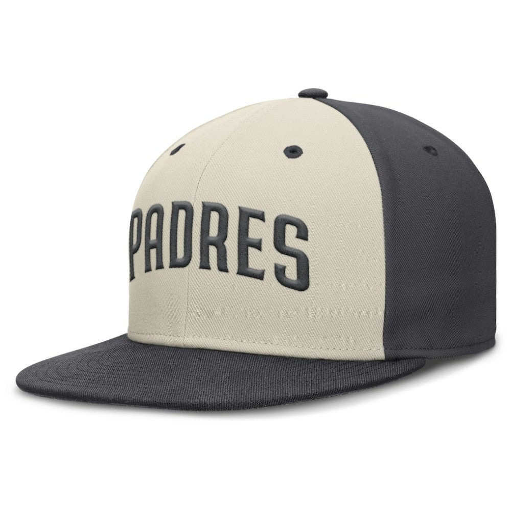 San Diego Padres Nike Dri-FIT True Fitted Hat - Cream Hats