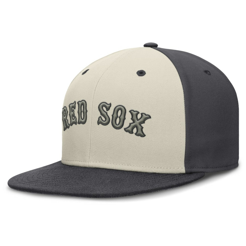Boston Red Sox Nike Dri-FIT True Fitted Hat - Cream Hats