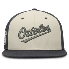 Baltimore Orioles Nike Dri-FIT True Fitted Hat - Cream Hats