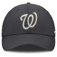 Washington Nationals Nike Club Dri-FIT Adjustable Hat - Anthracite Hats