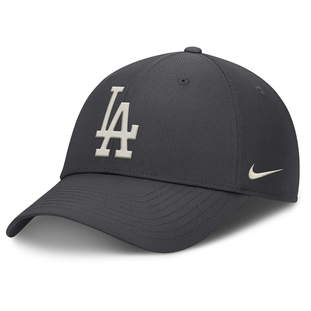 Los Angeles Dodgers Nike Club Dri-FIT Adjustable Hat - Anthracite Hats