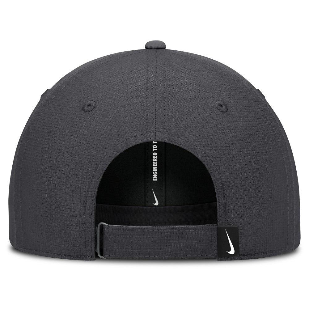 Los Angeles Dodgers Nike Club Dri-FIT Adjustable Hat - Anthracite Hats