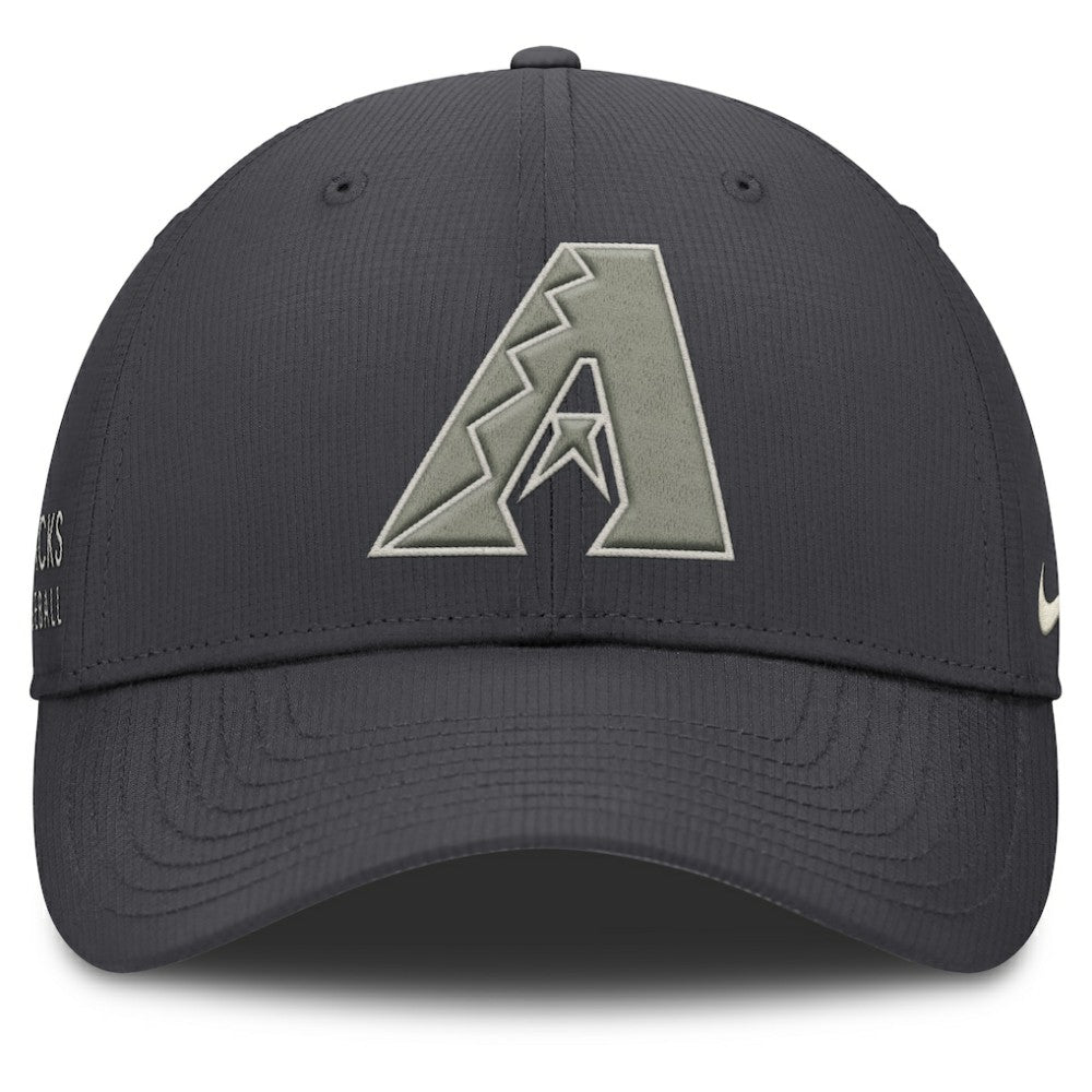 Arizona Diamondbacks Nike Club Dri-FIT Adjustable Hat - Anthracite Hats
