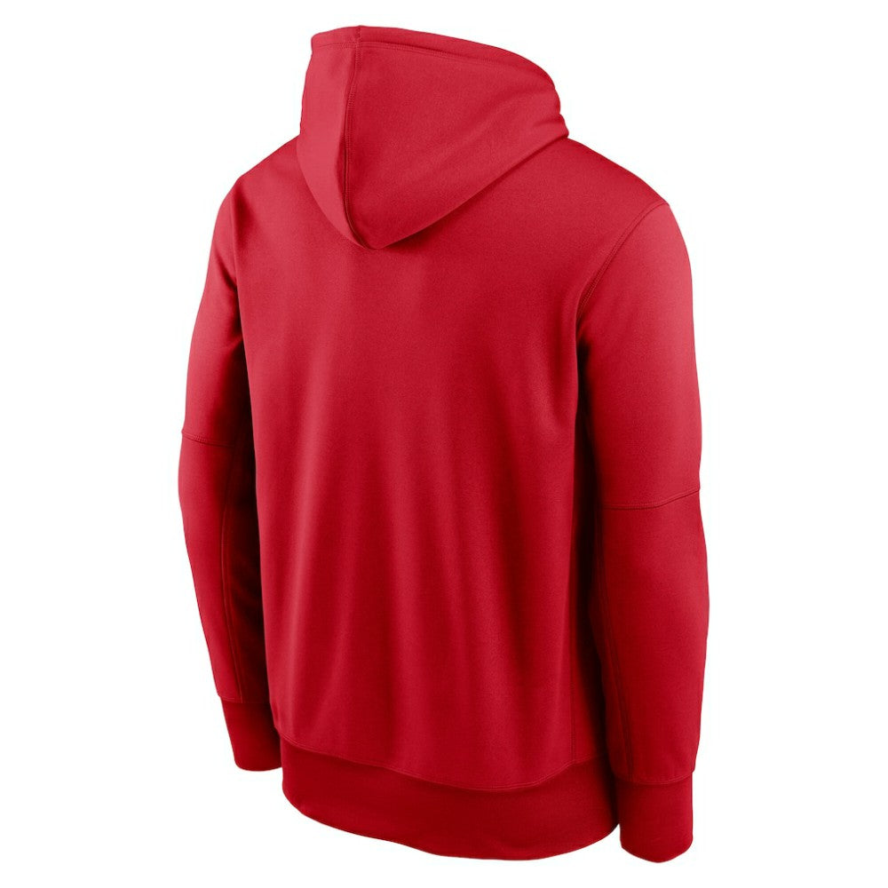 Philadelphia Phillies Nike 2025 MLB Postseason Authentic Collection Therma Fleece Hoodie - Red Hoodies