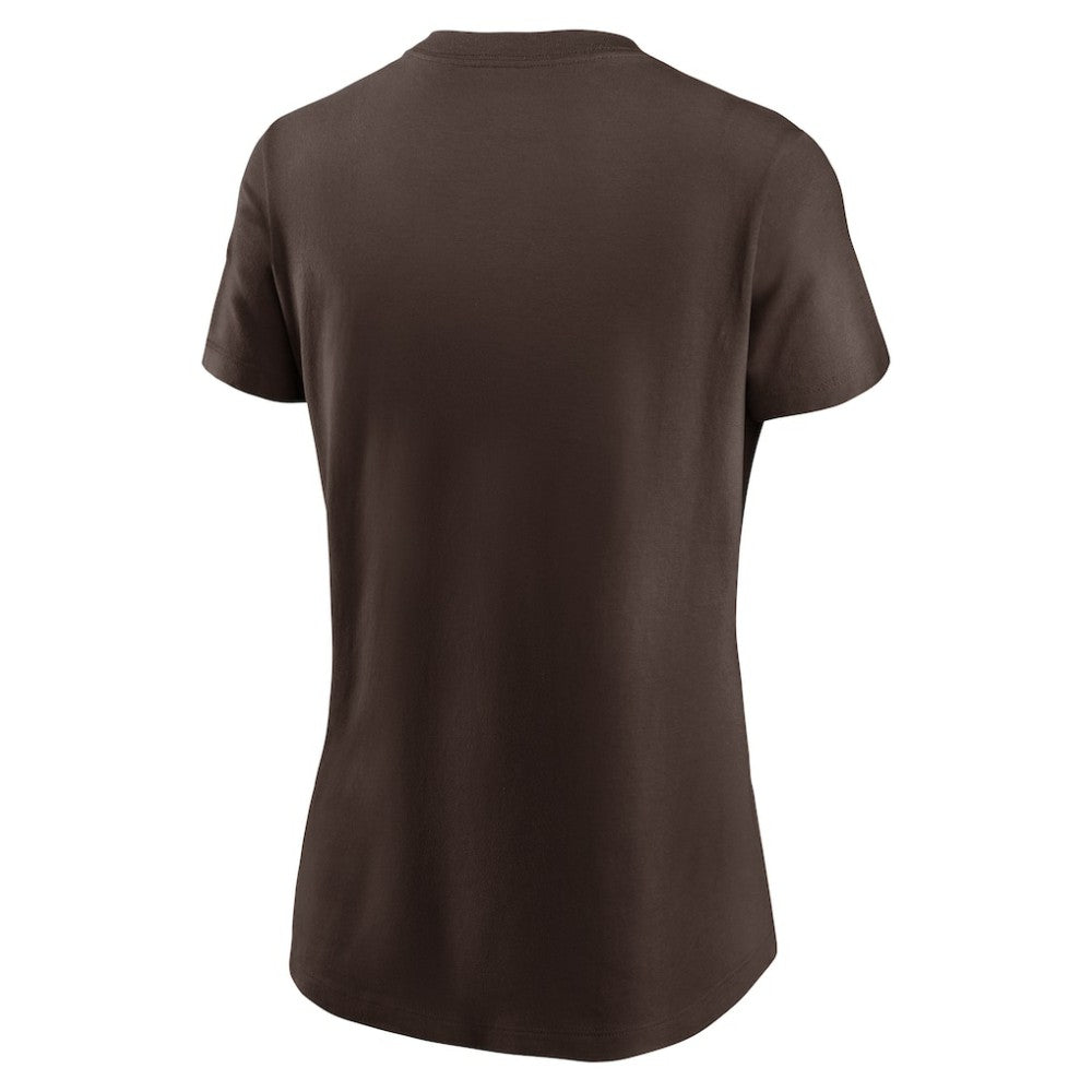 San Diego Padres Nike Women's 2025 MLB Postseason Authentic Collection T-Shirt - Brown T-shirts