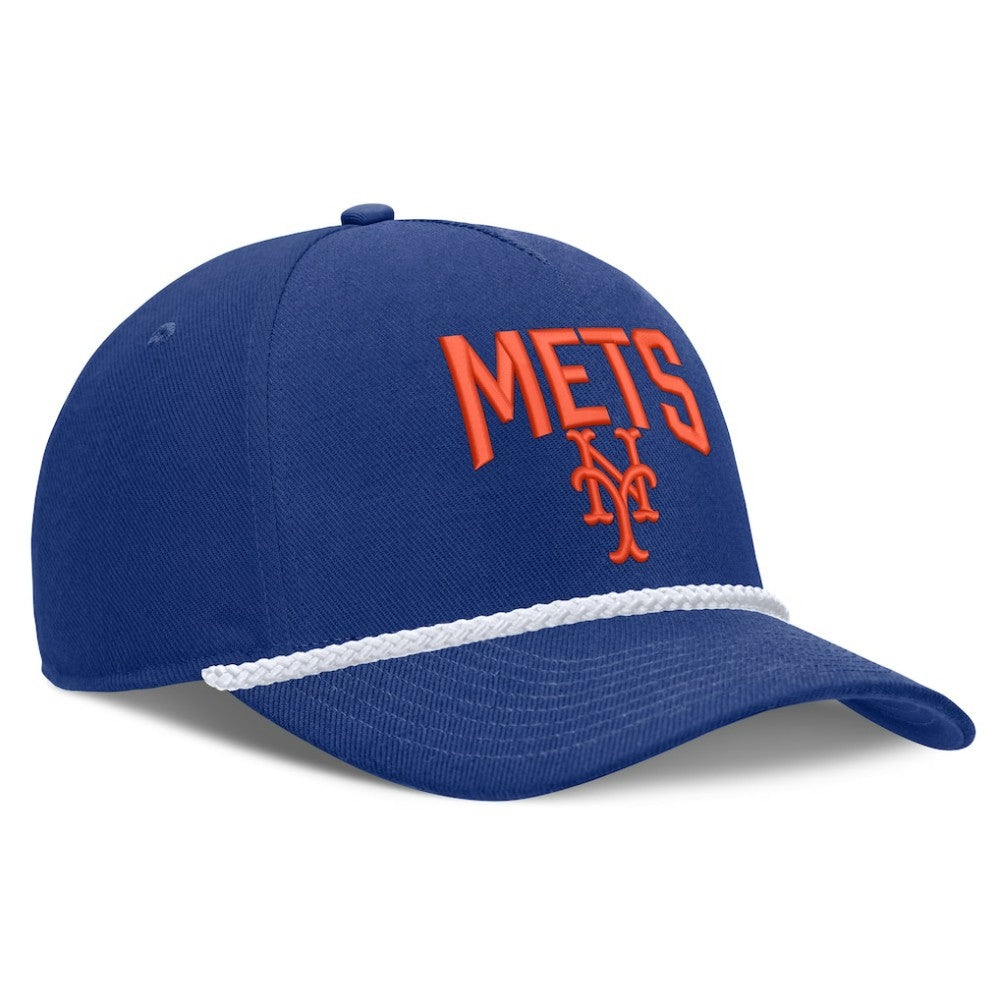 New York Mets Nike Cooperstown Rise Adjustable Hat - Royal Hats