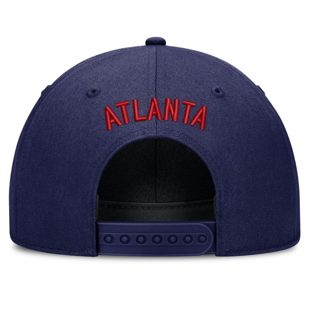 Atlanta Braves Nike Cooperstown Rise Adjustable Hat - Royal Hats