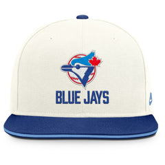 Toronto Blue Jays Nike Cooperstown Pro Dri-FIT Snapback Hat - Cream/Royal Hats