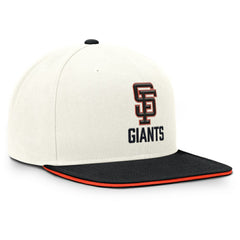 San Francisco Giants Nike Cooperstown Pro Dri-FIT Snapback Hat - Cream/Black Hats