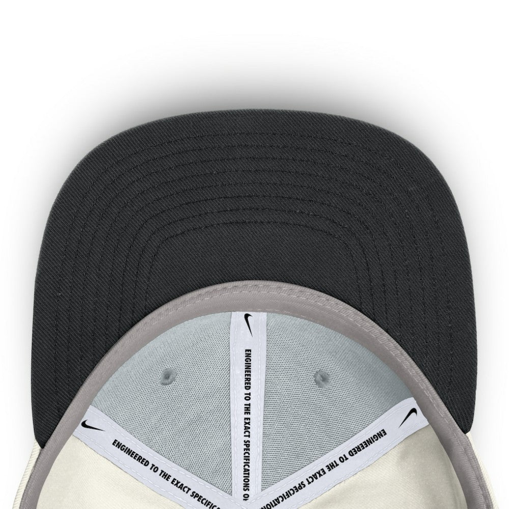Pittsburgh Pirates Nike Cooperstown Pro Dri-FIT Snapback Hat - Cream/Black Hats