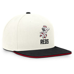 Cincinnati Reds Nike Cooperstown Pro Dri-FIT Snapback Hat - Cream/Black Hats