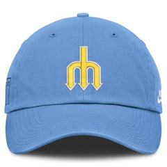 Seattle Mariners Nike Cooperstown Club Adjustable Hat - Light Blue Hats